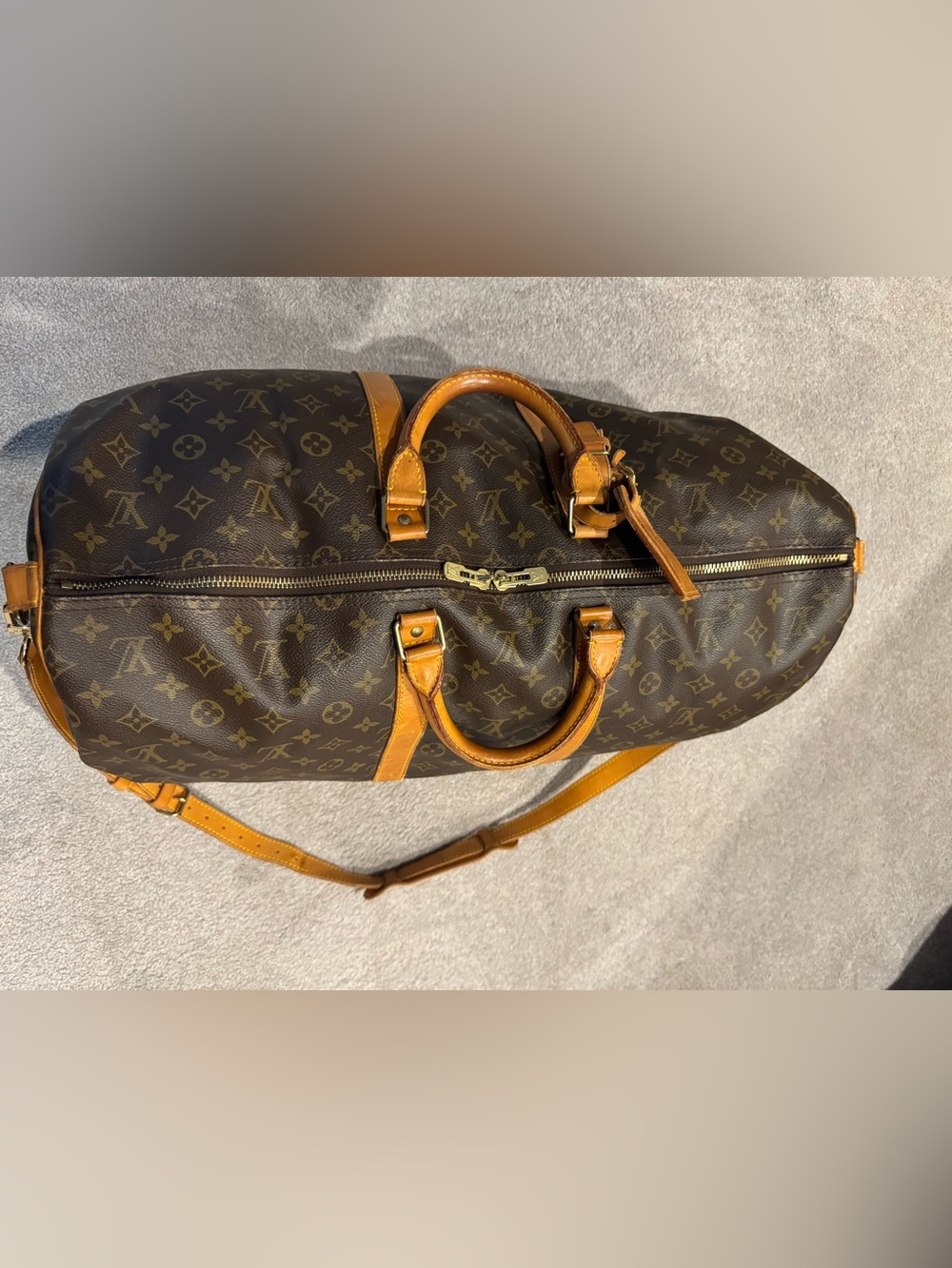 Louis Vuitton Monogram Keep all Bandouliere 55 - Picture 2 of 10